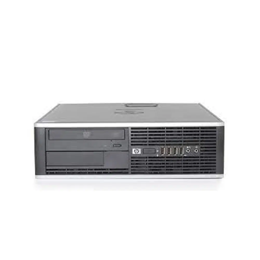 كمبيوتر مكتبي HP 8000 Desktop بمعالج Core 2 Duo، رام 2 جيجا DDR3، وهارد 320 جيجا – أداء موثوق وسعر اقتصادي 1700 جنيه