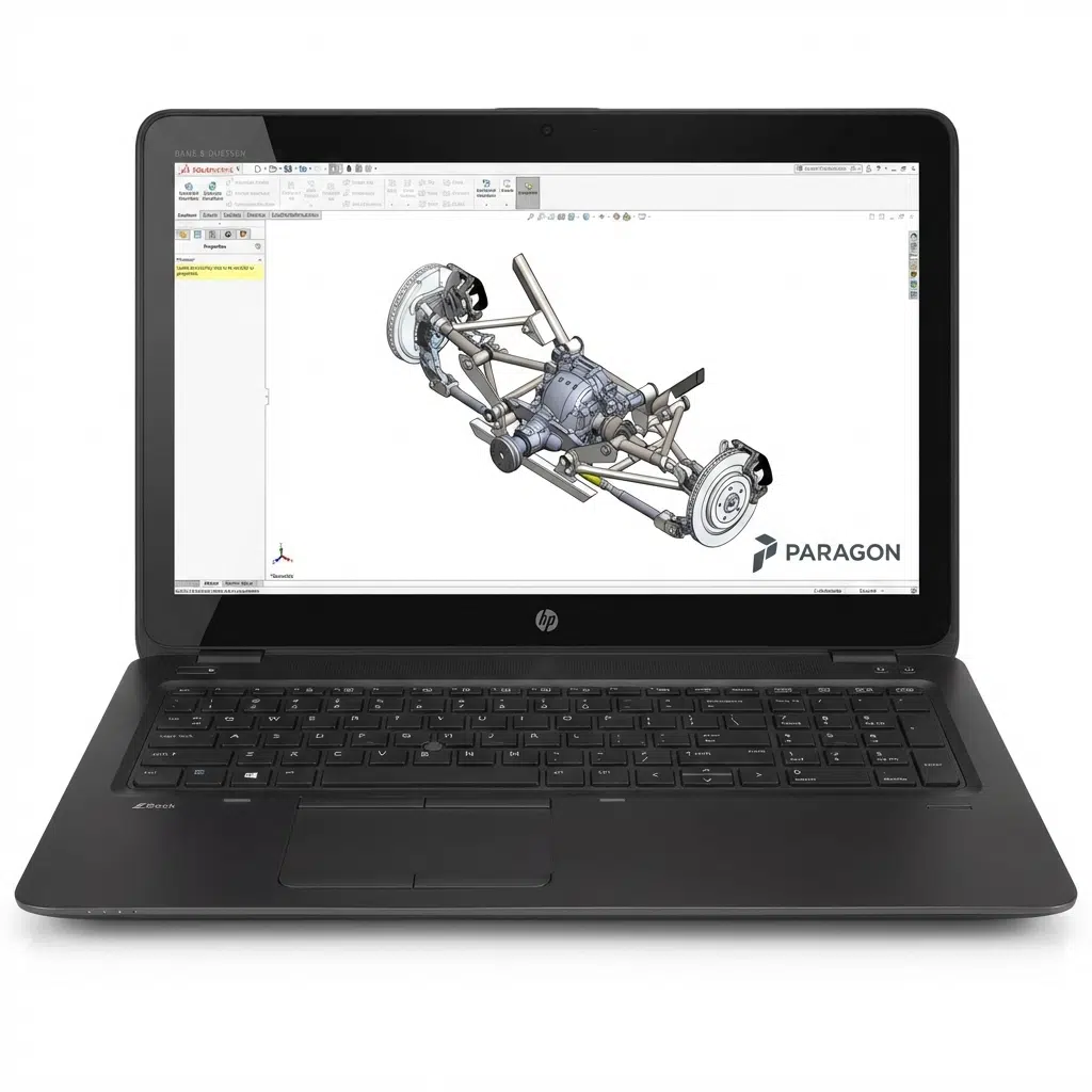 HP ZBook G4 15u laptop Core i5 7300U FirePro W4190 white background