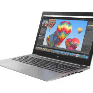 HP ZBook 15u G5 laptop Core i5 white background