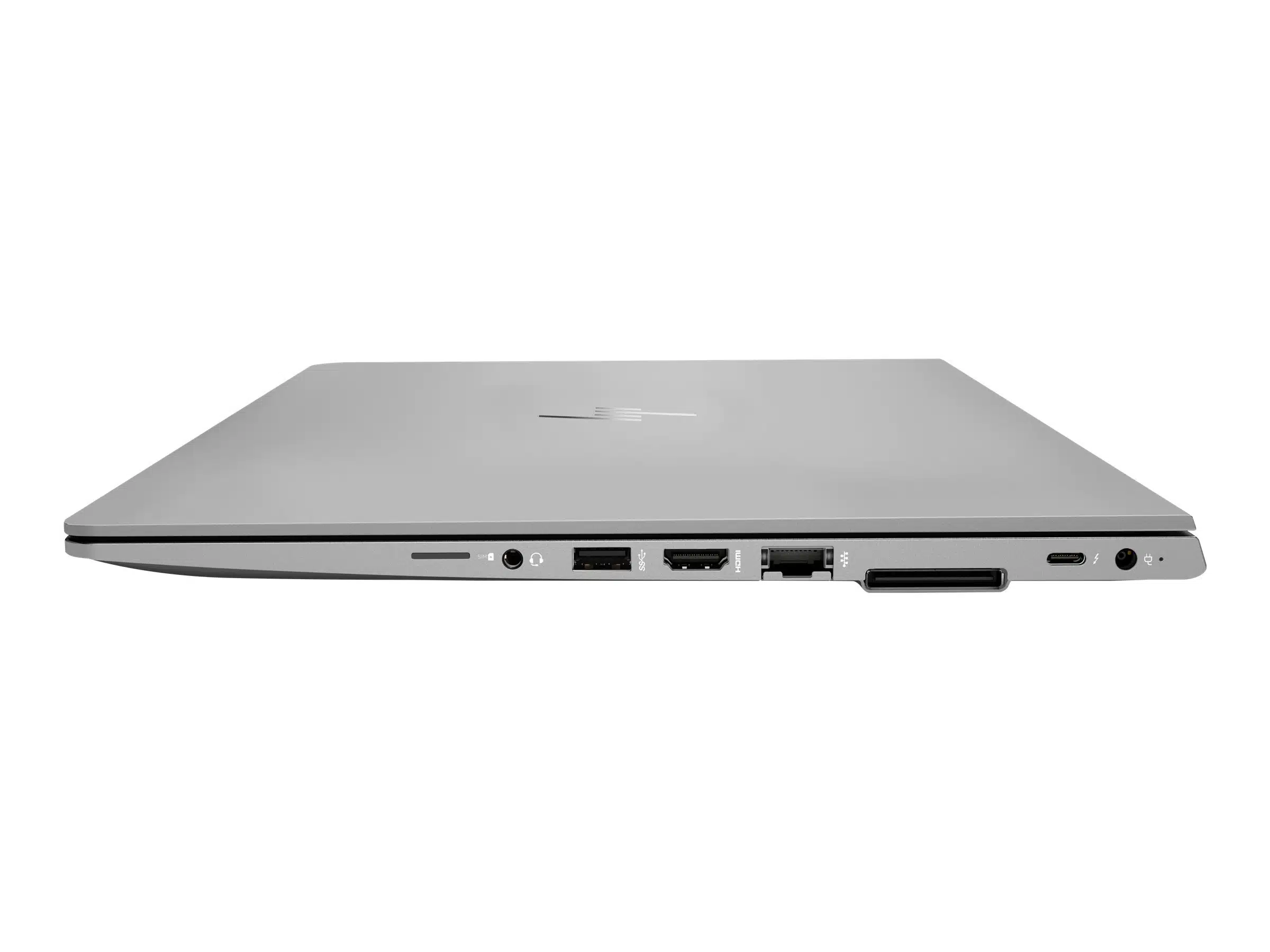 HP ZBook 15u G5 laptop Core i5 white background