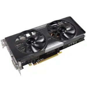 كارت شاشة EVGA GeForce GTX 760 بتصميم تبريد مزدوج – 2GB GDDR5