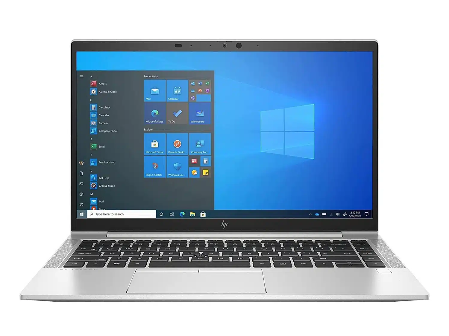 HP EliteBook 845 G8 Laptop White Background