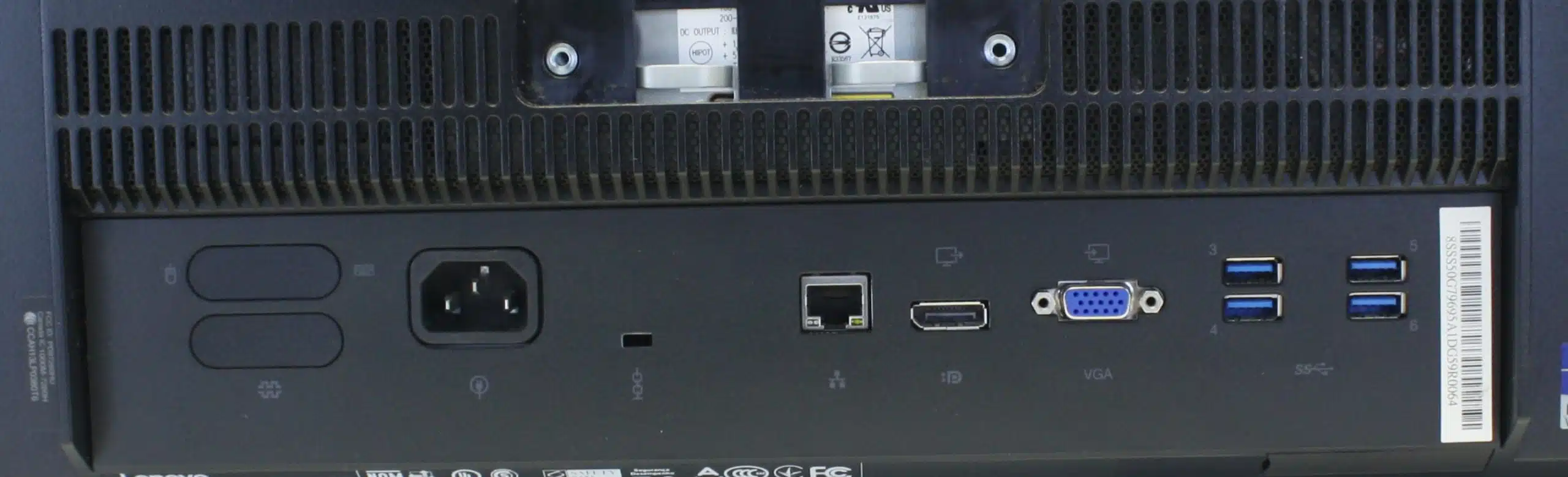 ⁦Lenovo ThinkCentre M93z All-in-One | Core i5 الجيل الرابع | 8GB DDR3 | 500GB HDD | شاشة 24 بوصة⁩ - الصورة ⁦2⁩
